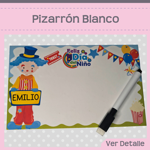 Pizarrón Blanco $27.00