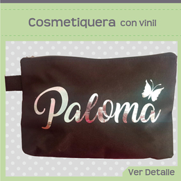 Cosmetiquera $44.00