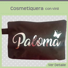 Cosmetiquera $44.00