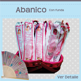 Abanico con Funda $23.00