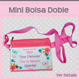 Mini Bolsa doble $26.50