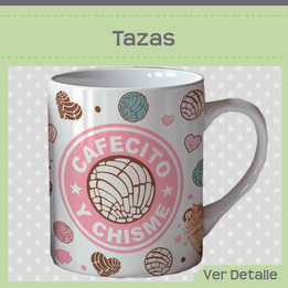 Tazas de 1 a 5 pzas $65.00 c/u