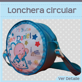 Lonchera Circular $35.00