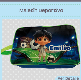 Maletín Deportivo $42.00